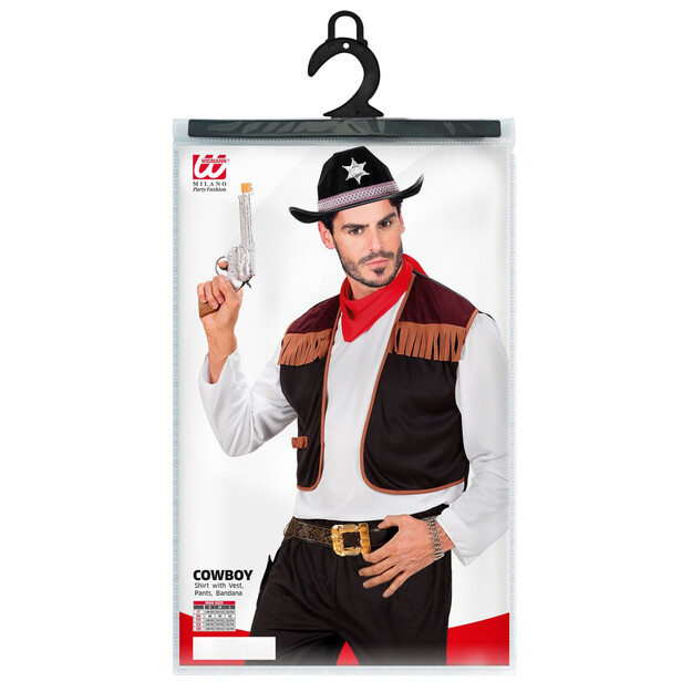 Aikuisten cowboy-asu