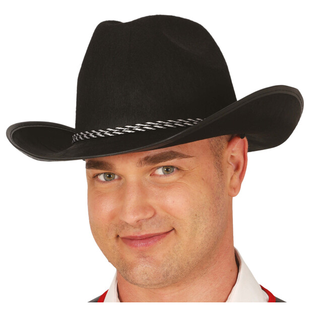 Juoda jaubojaus skrybėlė