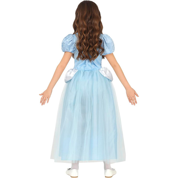 Sininen Lumikuningatar-mekko tytöille