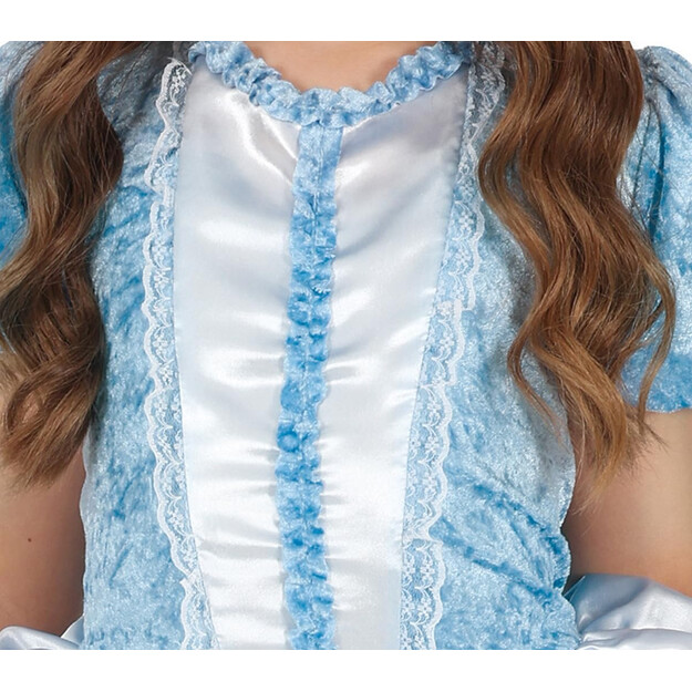 Sininen Lumikuningatar-mekko tytöille