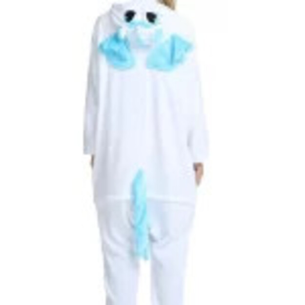 Magiškas vienaragis pliušinis kostiumas suaugusiems: Įsikūnij savo išdaiginę pusę!