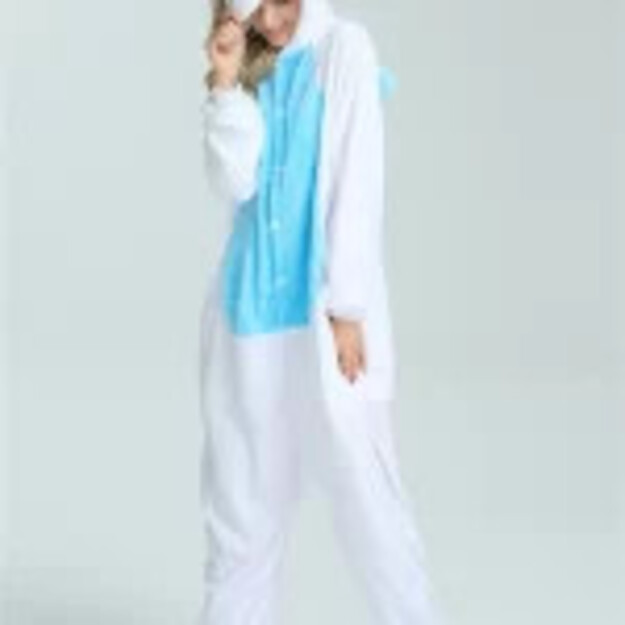 Magiškas vienaragis pliušinis kostiumas suaugusiems: Įsikūnij savo išdaiginę pusę!