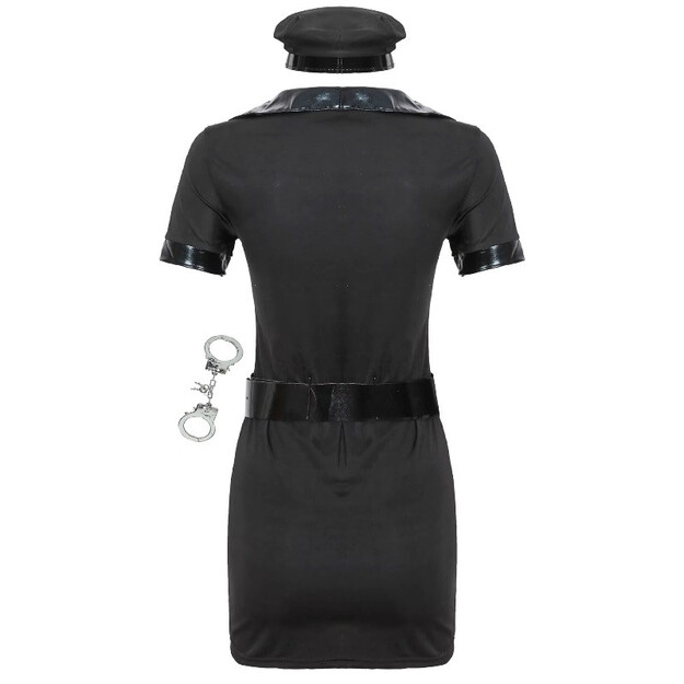 Moteriškas policininkės kostiumas