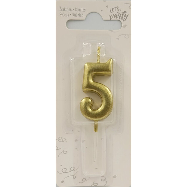 Žvakė numeris 5 tortui