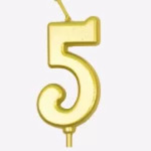 Žvakė numeris 5 tortui