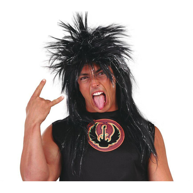 Musta punkkari peruukki