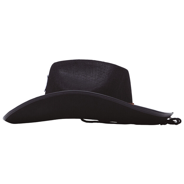 Juoda šerifo skrybėlė