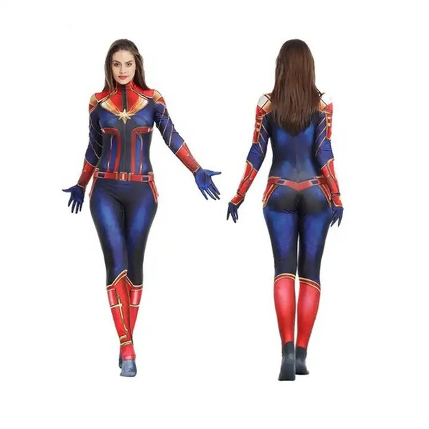 Moteriškas superherojės kostiumas