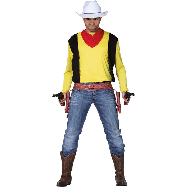 Komplekts: vīriešu kaujinieka krekls ar vesti un lentīti