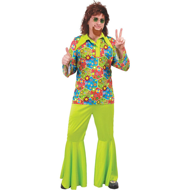 Vyriškas hipio kostiumas