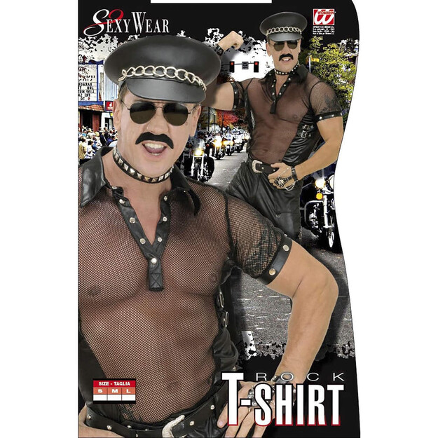 Stilinga vyriška roko marškinėliai: atskleisk savo vidinę roko žvaigždę!