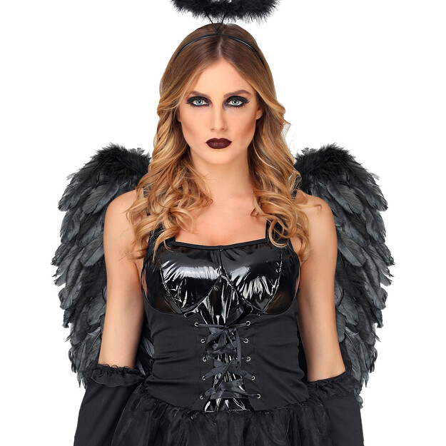 Melni spalvu sparni.