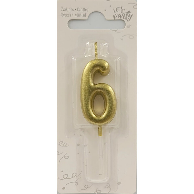 Kakunkoriste kynttilä numero 6