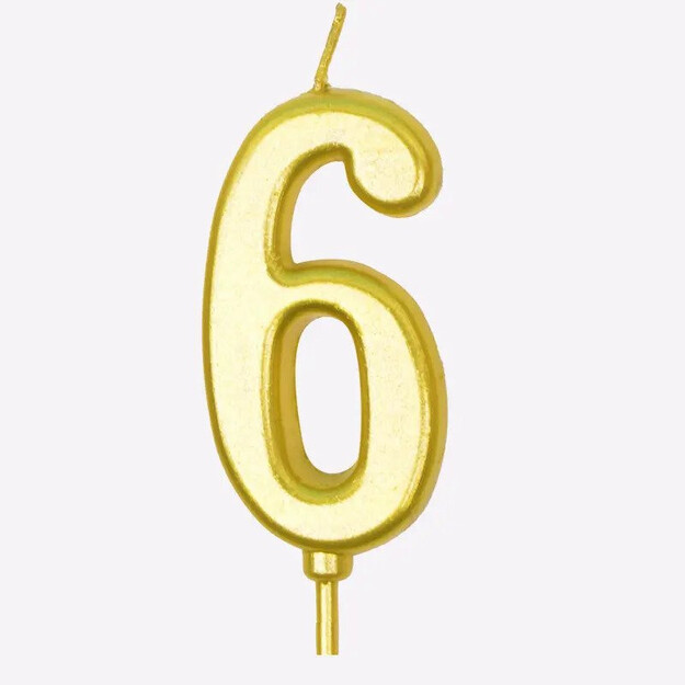 Kakunkoriste kynttilä numero 6