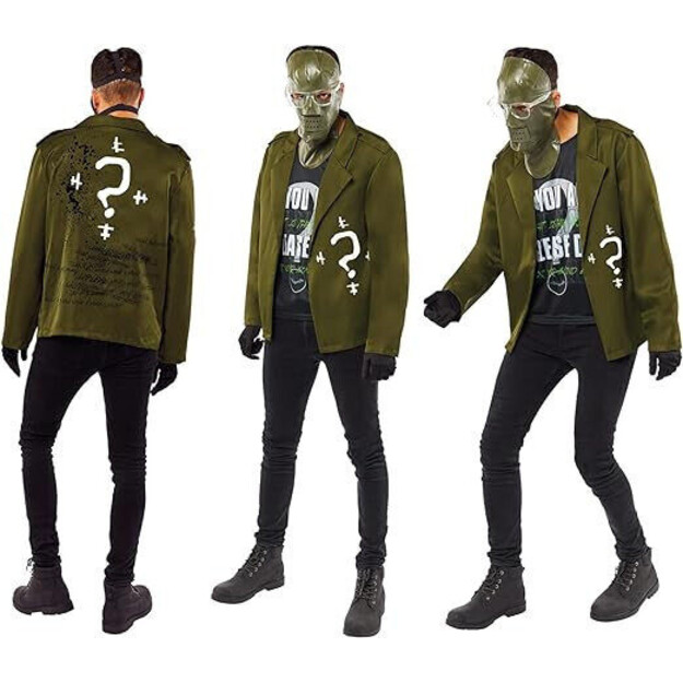 Superkangelase Rydleri kostüüm täiskasvanutele