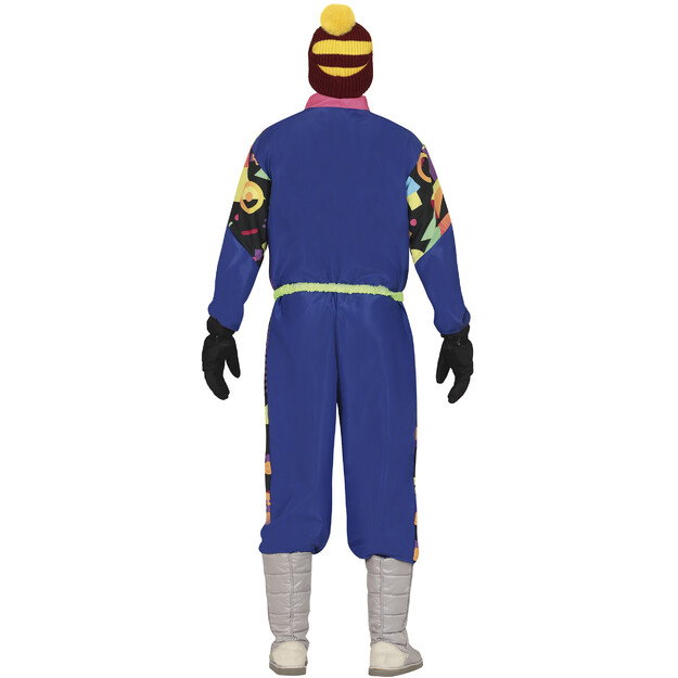 80-ųjų slidininko kostiumas vyrams