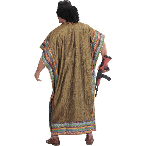 Vīriešu izteiksmīgs Āfrikas iedvesmots diktatora kostīms