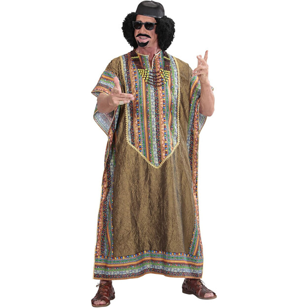 Vīriešu izteiksmīgs Āfrikas iedvesmots diktatora kostīms