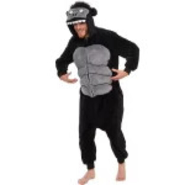 Gorilos pliušiniai kostiumai vaikams ir suaugusiems