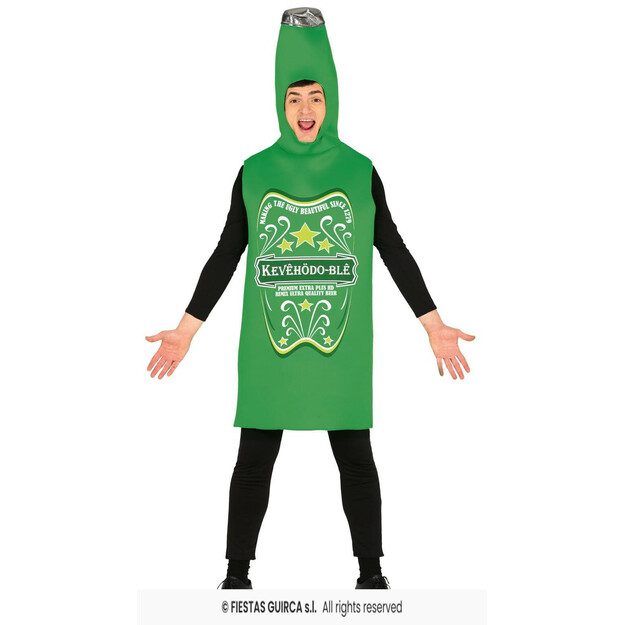 Alaus butelio kostiumas suaugusiems