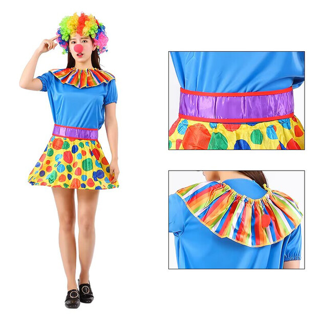 Sieviešu klauna kostīms
