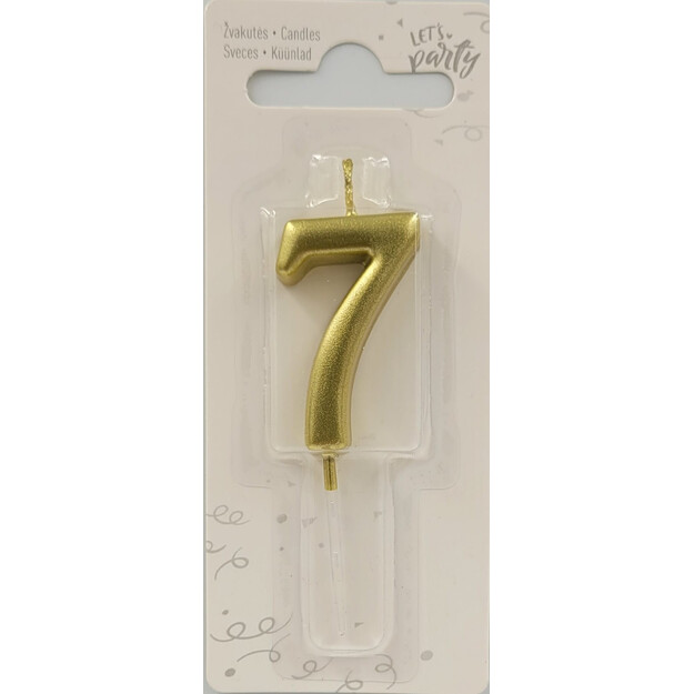 Žvakė numeris 7 tortui