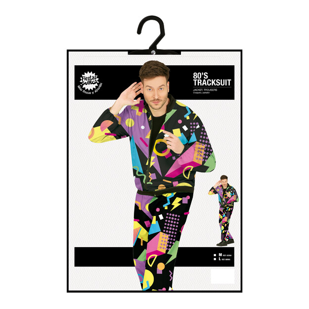 80-ųjų sportinis kostiumas vyrams