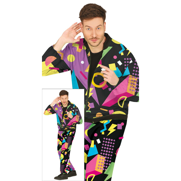 80-ųjų sportinis kostiumas vyrams