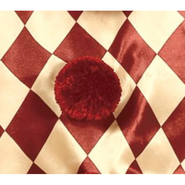 Vyro siaubo klouno-arlekinio kostiumas