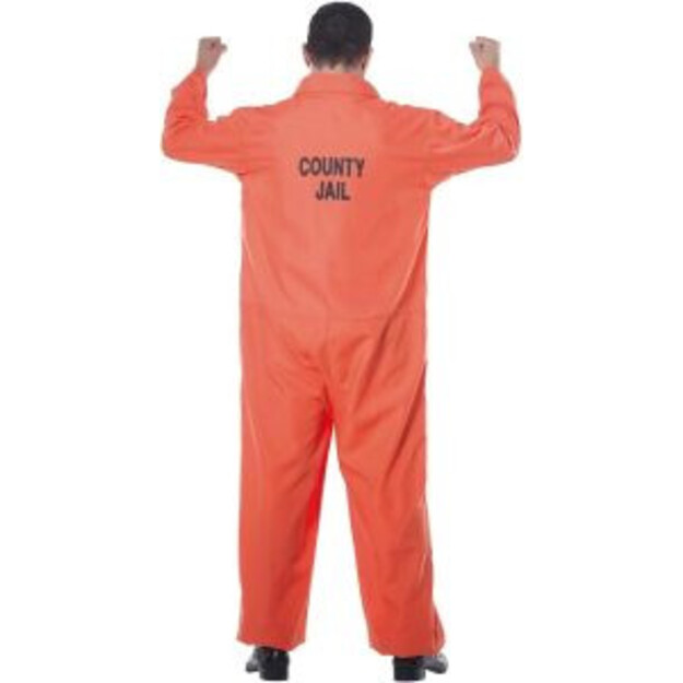 Kalėjimo oranžinis kostiumas vyrams