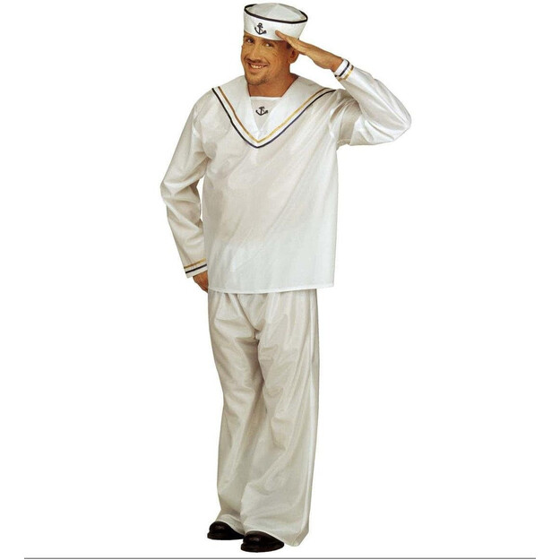 Stilingai į jūrą: vyriškas jūreivio kostiumas