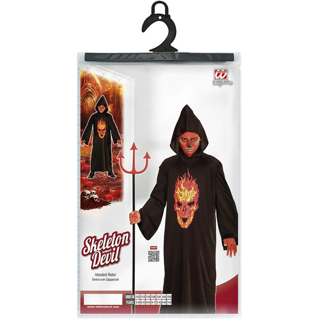 Tuline Skeleti Kuradi Kostüüm Lastele: Vabasta Ülim Halloweeni Välimus!