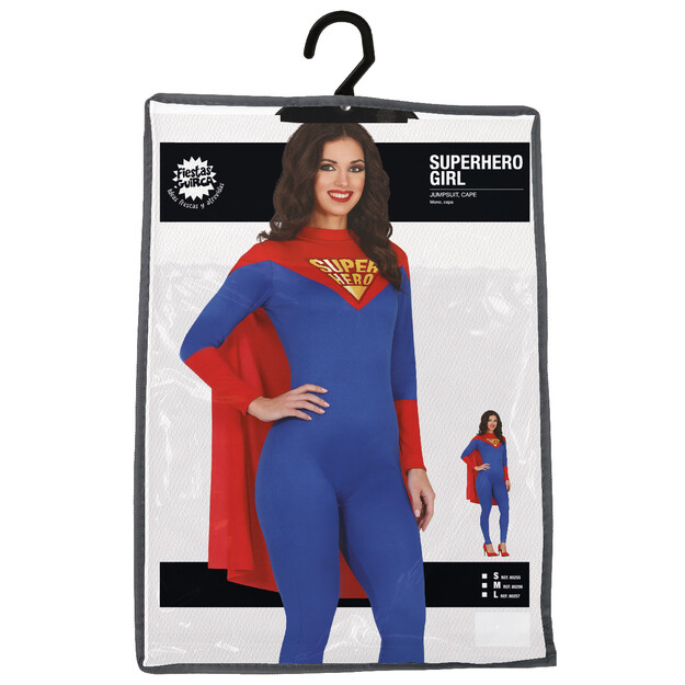 Superherojės kostiumas moterims