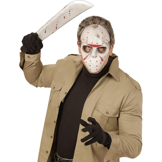 Siaubo ledo ritulio kaukė aistringiems siaubo mėgėjams