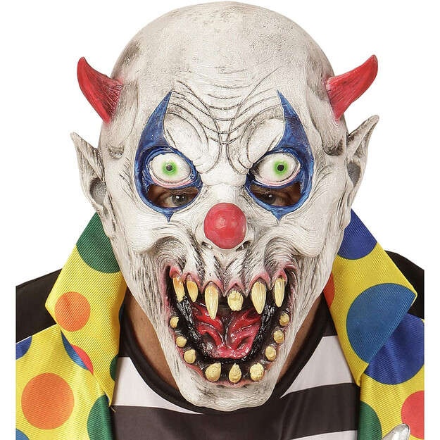 Siaubo Velniškas Klovnas Kaukė Vaikams: Atradkite Bauginantį Džiaugsmą!