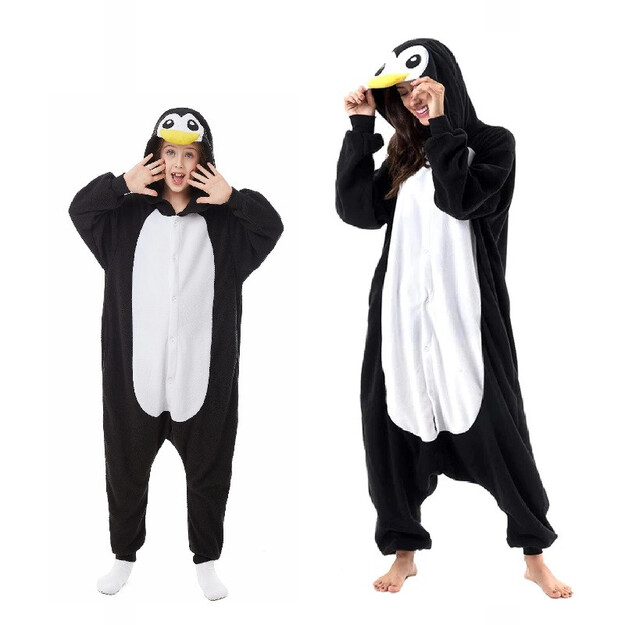 Burvīgi Pingvīni Dekorētas Maska Bērniem un Pieaugušajiem: Jautri pavadīt laiku visām vecuma grupām!