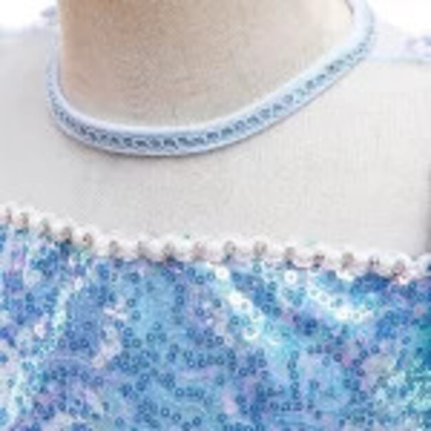 Võluv helesinine printsessi kleit väikestele kuningatele