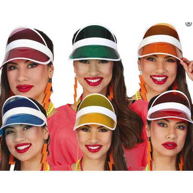 Vibrant Carnival Training Visors: Add a Splash of Color to Your Workout!