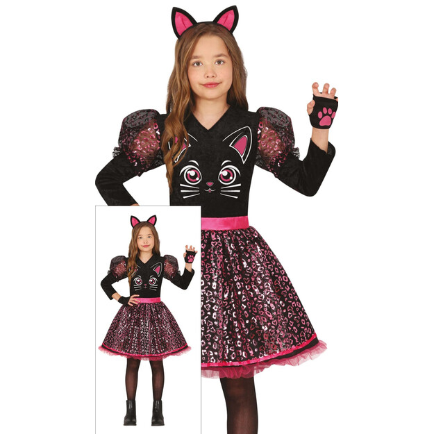 Kaķa kostīms meitenēm