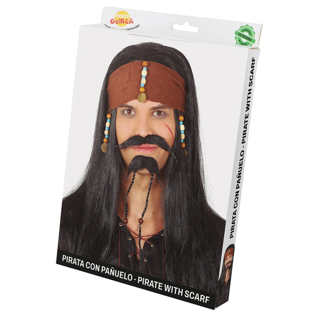 Pirato perukas su bandana