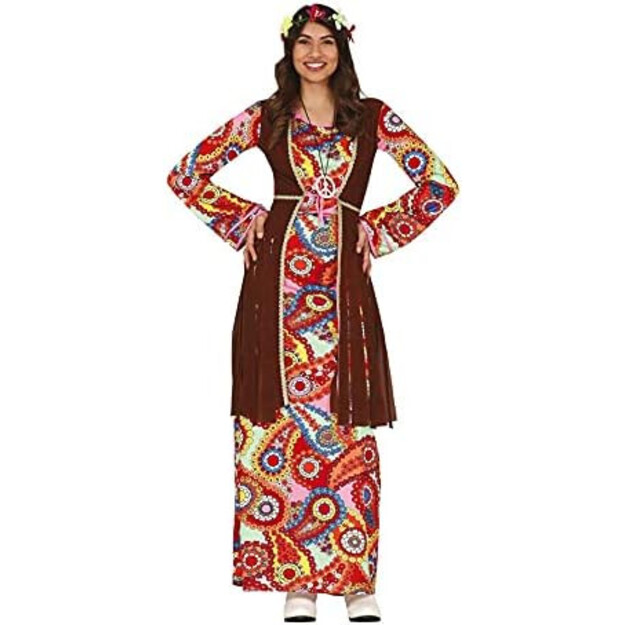 Sieviešu hipiju garā kleita