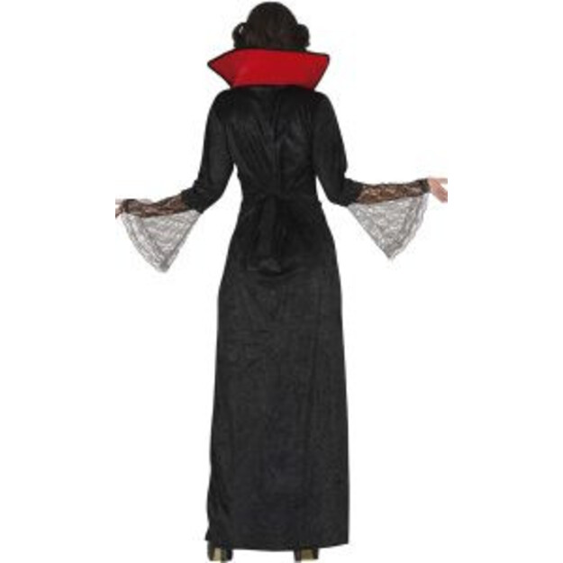 Gotiška vampyro ilga elegantiška suknelė moterims