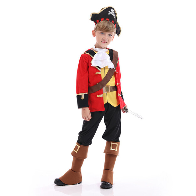 Lasten merirosvokapteenin asu