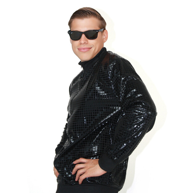 Disco stiliaus juoda \