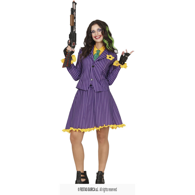 Pamišusios piktadarės kostiumas moterims