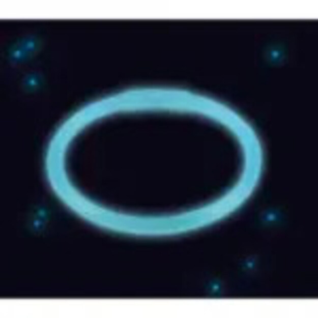 Spīdīga plastmasas aproce 20 cm, 1 gab.