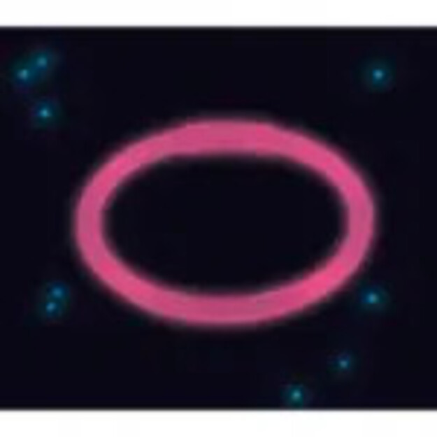 Spīdīga plastmasas aproce 20 cm, 1 gab.