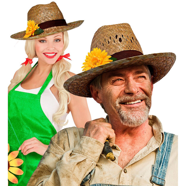 Salmas cepure ar saulespuķi