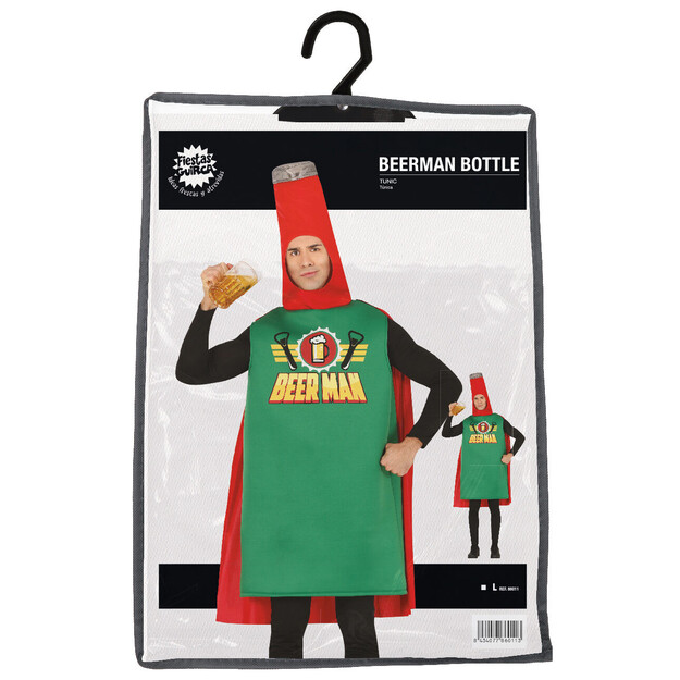 Pieaugušo alus butelis kostīms