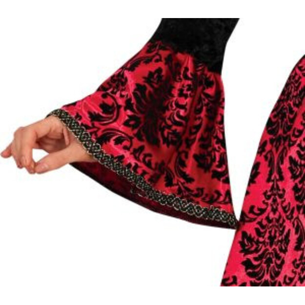 Elegantiškas Raudonas Vampyrų Kostiumas Moterims